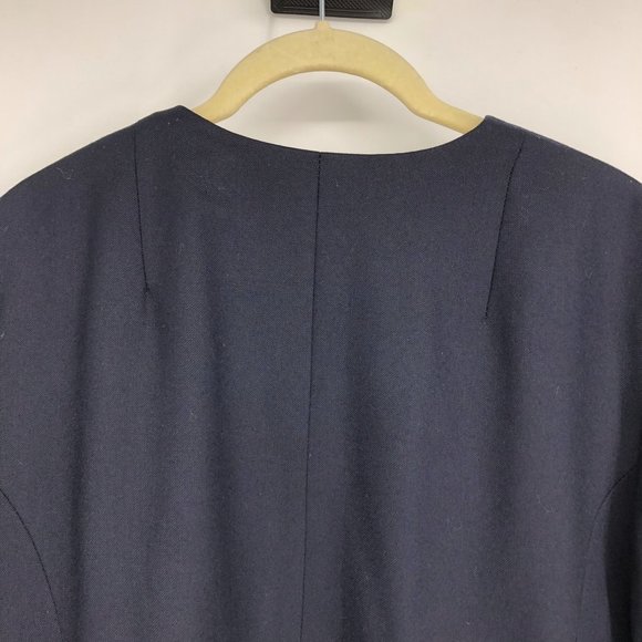 Hammer Schmidt Vintage Navy Button Up Blazer Wool size 40 = L - Picture 11 of 15